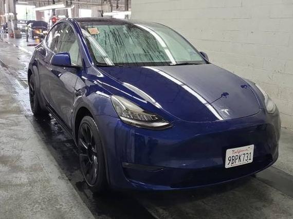 TESLA MODEL Y 2022 7SAYGDEE3NF427940 image